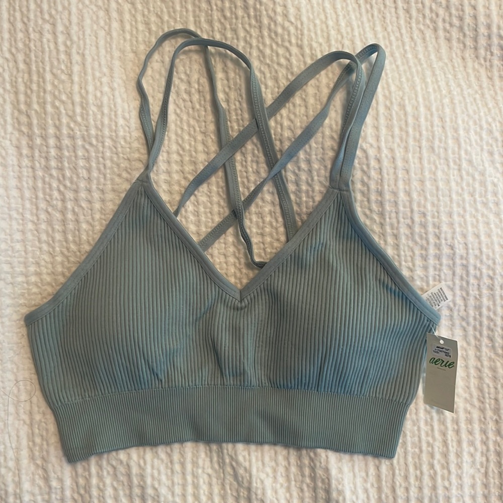 Aerie Seamless Strappy Padded Bralette